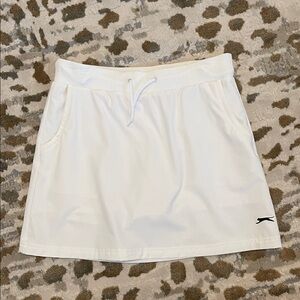Slazenger Women's White Skort